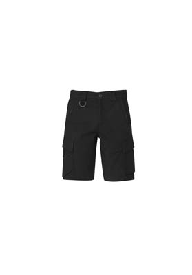 The Syzmik Mens Streetworx Curved Cargo Short is a 98% cotton cargo short.  4 colours.  72 - 132.  Great cargo shorts and workwear from Syzmik.