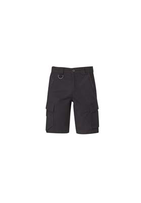 The Syzmik Mens Streetworx Curved Cargo Short is a 98% cotton cargo short.  4 colours.  72 - 132.  Great cargo shorts and workwear from Syzmik.