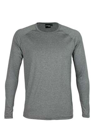 The Aurora Sports Stadium Long Sleeve Tee is a 150gsm, 90% polyester, long sleeve tee.  3 colours.  S - 5XL.  Great branded long sleeve performance tees.