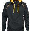 xth Aurora Sports XT Performance Pullover Hoodie – Black/Gold