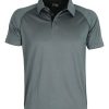 XTP Aurora Sports XT Performance Polo – Dark Grey