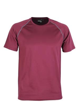 The Aurora Sports Mens XT Performance Tee is a v-neck, polyester performance tee.  Quick dry.  9 colours.  S - 5XL.  Great performance sports wear.