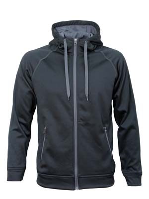 The Aurora Sport XT Performance Zip Hoodie is a 270gsm polyester performance hoodie. Black or Navy. S - 5XL. Great branded performance hoodies.
