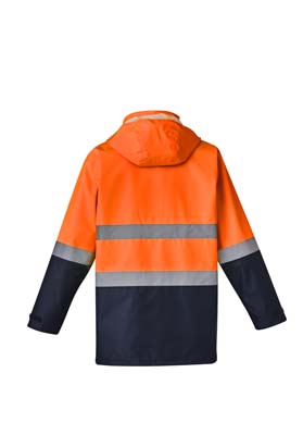 The Syzmik Hi Vis Basic 4 in 1 Waterproof Jacket is a 4 in Jacket, waterproof to 3000mm. 2 colours. XXS - 7XL. Great hi vis waterproof jackets from Syzmik.