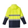 ZJ220 Syzmik Hi Vis Basic 4 in 1 Waterproof Jacket – Hi Vis Yellow/Navy
