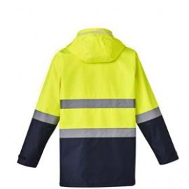 The Syzmik Hi Vis Basic 4 in 1 Waterproof Jacket is a 4 in Jacket, waterproof to 3000mm.  2 colours.  XXS - 7XL.  Great hi vis waterproof jackets from Syzmik.