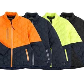The Syzmik Hexagonal Puffer Jacket is a polyester outer with polyester fill, hexagonal puffer design jacket.  4 colours.  Great branded puffer jackets from Syzmik.