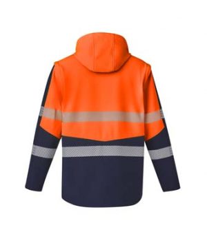 The Syzmik Streetworx 2 in 1 Stretch Softshell is a bonded polyester, 330gsm softshell jacket. 2 colours. XXS - 7XL. Great hi vis softshells and workwear from Syzmik.
