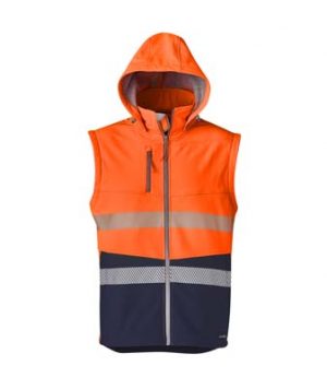The Syzmik Streetworx 2 in 1 Stretch Softshell is a bonded polyester, 330gsm softshell jacket. 2 colours. XXS - 7XL. Great hi vis softshells and workwear from Syzmik.