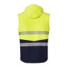 ZJ453 Syzmik Streetworx 2 in 1 Stretch Softshell Jacket – Hi Vis Yellow/Navy