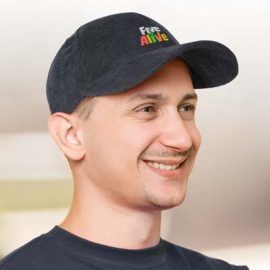 The TRENDS Corduroy Cap is a hard wearing 6 panel corduroy cap with pre curved peak.  Velcro closure.  3 colours.  Great embroidered corduroy caps. 