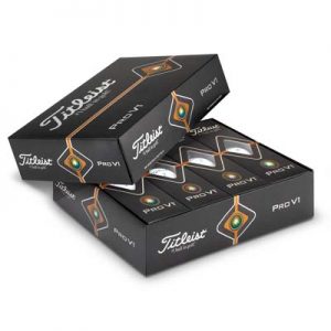 The Titleist Pro V1 Golf Balls are the number 1 balls on tour.  For all skill levels.  Boxes of 3 in a box of 12.  White balls.  Great branded golf balls brought to you by TRENDS.