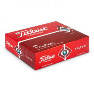The Titleist TruFeel Golf Balls are Titleist softest golf balls. Boxes of 3 in a box of 12. White balls. Great branded golf balls brought to you by TRENDS.