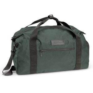 The Titleist Players Boston Bag is a charcoal, durable bag. Perfect for carry-on luggage. Embroidery available on the front pocket. Great branded golf players bags.