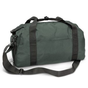 The Titleist Players Boston Bag is a charcoal, durable bag. Perfect for carry-on luggage. Embroidery available on the front pocket. Great branded golf players bags.