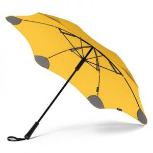 The BLUNT Classic Umbrella is a full size, full length, fully tensioned umbrella. High performance. 10 colours. Great branded corporate umbrellas.