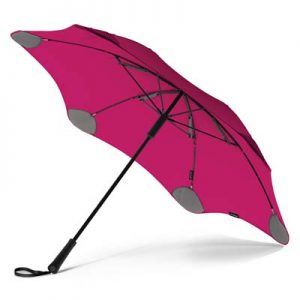 The BLUNT Classic Umbrella is a full size, full length, fully tensioned umbrella. High performance. 10 colours. Great branded corporate umbrellas.