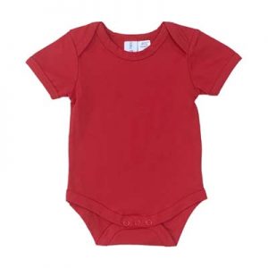 The Baby Blanks Short Sleeve Bodysuit is ideal for printing and embroidering on. Size newborn to 12 - 18 months. 12 colours. Great quality, printable baby clothes. For long sleeve bodysuits click here