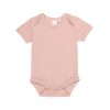 Baby Blanks Short Sleeve Bodysuit – Blush Pink