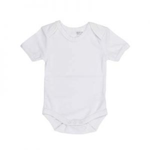 The Baby Blanks Short Sleeve Bodysuit is ideal for printing and embroidering on. Size newborn to 12 - 18 months. 12 colours. Great quality, printable baby clothes.