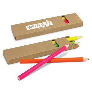 The TRENDS Highlighter Pencil Pack is a 4 pack of coloured jumbo highlighter pencils. Great branded coloured pencils from TRENDS.