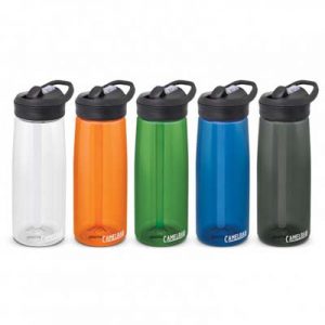 The Camelbak Eddy Bottle 750ml is a lightweight and durable drink bottle from a global leading brand.  5 colours.  Great co branded promo products.