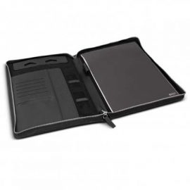 The Swiss Peak Heritage A4 Portfolio is a deluxe compendium made from premium Italian PU.  Zip closure.  Engraving or full colour transfer available.