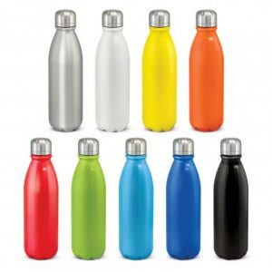 The TRENDS Mirage Aluminium Bottle is a classic 750ml aluminium drink bottle. Timeless Design. 9 colours. Ready to print with your logo.