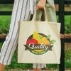 The TRENDS Galleria Cotton Shopping Tote is a large tote bag with extra wide gusset.  Natural.  280gsm natural cotton.  Print or full colour transfer.