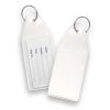 100251 TRENDS Vinyl Key Tag – White