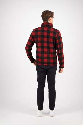 The Cloke Okarito Half Zip Fleece is possibly the ultimate kiwi fleece. 3 colours. XS - 5XL. 330gsm heavyweight knitted fleece.