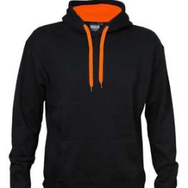 The Cloke Got Colour Hoodie is a custom coloured hoodie - contrast your hood lining and cords to match your brand colours.  XS - 5XL