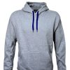 dch Cloke Colour Me Hoodie greymarlenavy-front