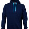 dch Cloke Colour Me Hoodie navyaqua-front