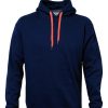 dch Cloke Colour Me Hoodie navyorange-front