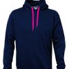 dch Cloke Colour Me Hoodie navypink-front