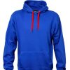 dch- Cloke Colour Me Hoodie royalred-front