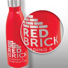The TRENDS Mirage Vacuum Bottle is a trendy 500ml double wall, vacuum insulated stainless steel bottle.  13 colours.  Great branded bottles.