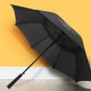 The Swiss Peak Tornado Umbrella is a 8 panel umbrella with auto opening.  Windproof.  Black.  Great premium storm umbrellas.
