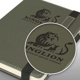 The TRENDS Premier Notebook with Pen is a medium size notebook with hard cover.  Paired with the panama pen.  9 colour options.