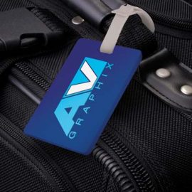 The TRENDS PVC Luggage Tag is a soft and flexible PVC rubber luggage tag with removable address label.  Pricing includes up to 4 colours.