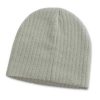110834 TRENDS Nebraska Cable Knit Beanie – Light Grey