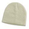 110834 TRENDS Nebraska Cable Knit Beanie – Stone