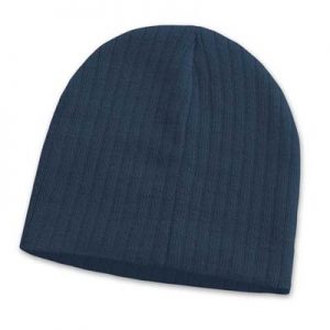 The TRENDS Nebraska Cable Knit Beanie is a stylish beanie made from acrylic yarn. 6 colours. Great embroidered beanies for your brand.