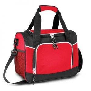 The TRENDS Antarctica Cooler Bag is a 9 litre cooler bag.  9 colours.  White piping.  Great branded cooler bags.