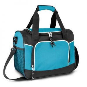 The TRENDS Antarctica Cooler Bag is a 9 litre cooler bag.  9 colours.  White piping.  Great branded cooler bags.