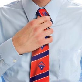 The TRENDS Parisian Tie is an affordable polyester neck tie which is fully sublimated edge to edge branding.  20 working days. 