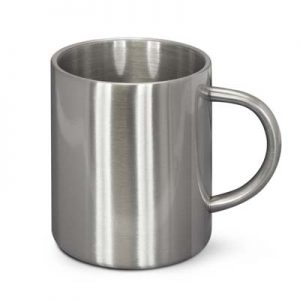 The TRENDS Thermax Coffee Mug is a reliable 400ml BPA free double wall, stainless steel coffee mug.  Print or engrave. 