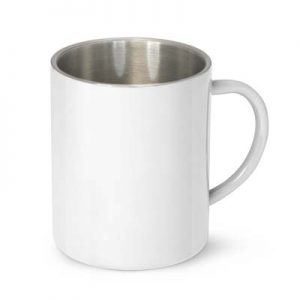 The TRENDS Thermax Coffee Mug is a reliable 400ml BPA free double wall, stainless steel coffee mug.  Print or engrave. 