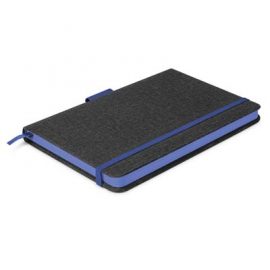 The TRENDS Meridian Notebook Two Tone is an exceptional medium size notebook with lined cream paper. 7 colours.  Coloured Edge pages.  Multiple branding options.